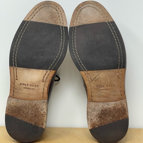 Cole Haan * Grand.OS Brown Leather Lace Up Derby Shoes Size 9.5 main image 5